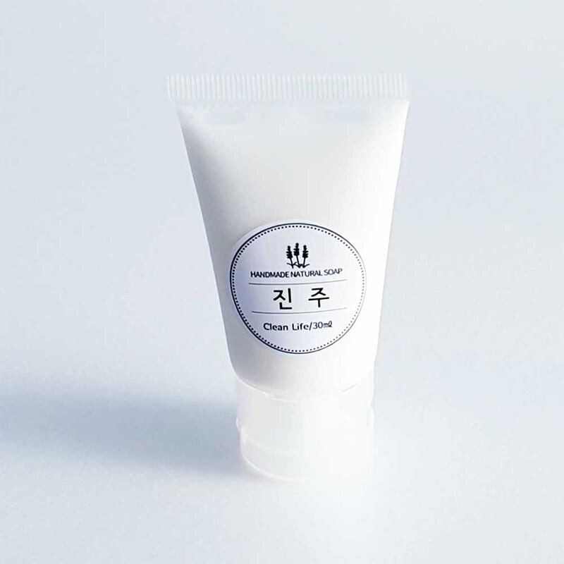 강원더몰,DIY KIT 휴대용튜브크림비누만들기 30ml 4개 축제 천연분말 원터치캡